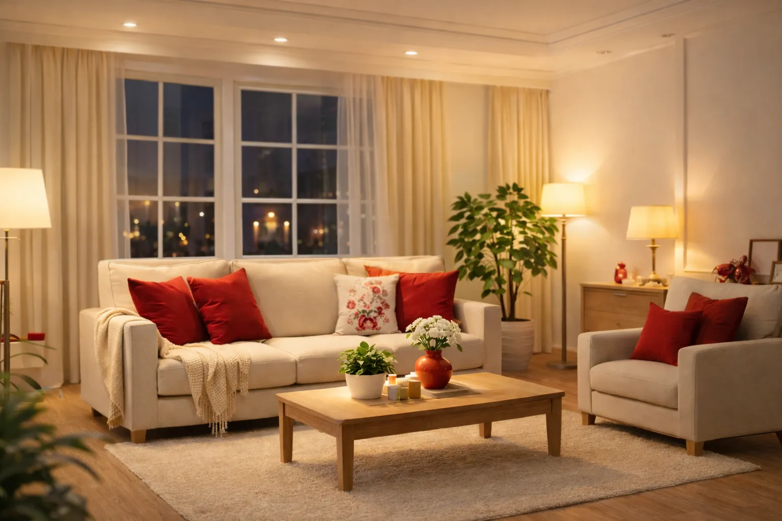 การเปิดไฟ เปิดบ้าน เพื่อเสริมการเคลื่อนไหวของพลังงานดี ปีม้าไฟ คือปีแห่ง “การขยับ” คืนวันตรุษจีนควรเปิดไฟในบ้านให้สว่างไสว เช้าวันตรุษจีนเปิดประตู เปิดหน้าต่าง เพื่อรับอากาศใหม่ (เปิดรับพลังงานดีจากทุกทิศ) แสงสว่าง + การไหลเวียน = การเชื้อเชิญโอกาสใหม่